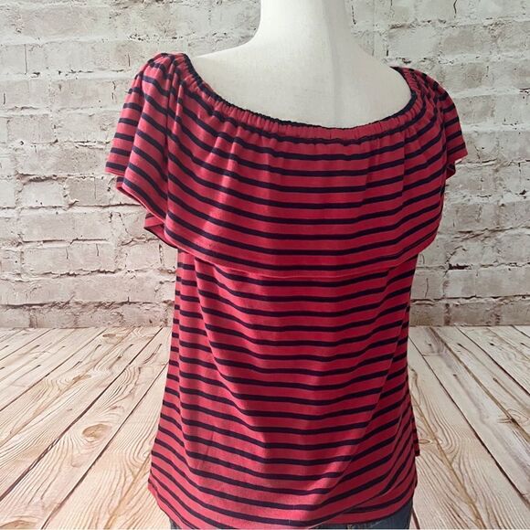 Splendid striped ruffle knit top - Picture 5 of 5